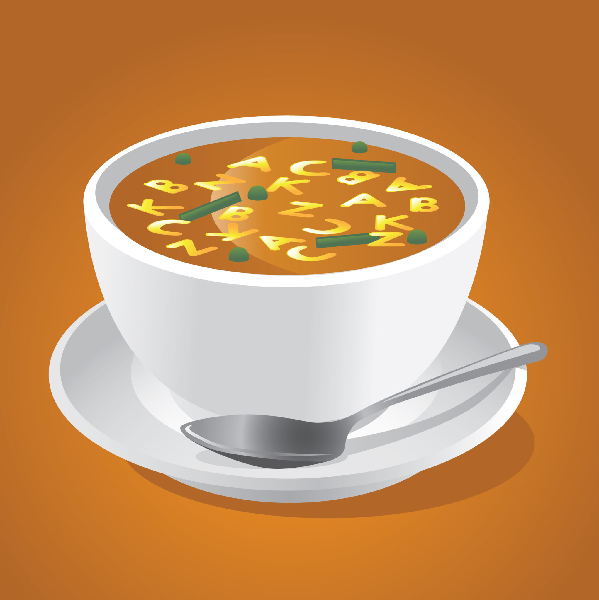 Тарелка супа анимация